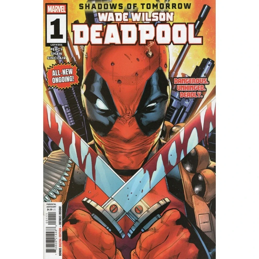 Wade Wilson Deadpool #1 (2026 Marvel) NM Cover A by Geoff Shaw, Nice!!!